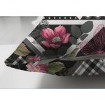 Karma Çiçek Geometrik Desenler Modern Çift Taraflı Süet Yastık Kırlent Kılıfı Realhomes