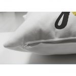 - Suet-K-2530-2 - Realhomes I Love You Motifli Dijital Baskılı Çift Taraflı Süet Yastık Kırlent Kılıfı Realhomes