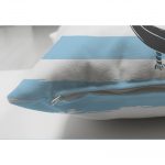 - Suet-K-2543-2 - Realhomes  Denizci Motifli Dijital Baskılı Çift Taraflı Süet Yastık Kırlent Kılıfı Realhomes