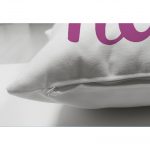 - Suet-K-2562-2 - Realhomes Eflatun Home Sweet Home Dijital Baskılı Çift Taraflı Süet Yastık Kırlent Kılıfı Realhomes