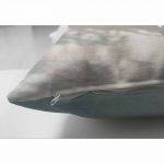 Mavi Bahçe Dijital Baskılı Dekoratif Çift Taraflı Süet Yastık Kırlent Kılıfı Realhomes