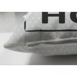 - Suet-K-262-2 - Realhomes Home Sweet Home Dijital Baskılı Dekoratif Çift Taraflı Süet Yastık Kırlent Kılıfı Realhomes