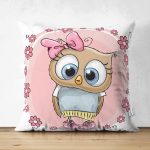 RealHomes Dijital Baskılı Dekoratif Çift Taraflı Süet Yastık Kırlent Kılıfı Realhomes