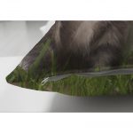 Hayvanlar Alemi Dijital Baskılı Dekoratif Çift Taraflı Süet Yastık Kırlent Kılıfı Realhomes