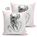 - Suet-K-304-1 - Realhomes  Realhomes Çift Taraflı Dijital Baskılı Dekoratif Süet Yastık Kırlent Kılıfı Realhomes