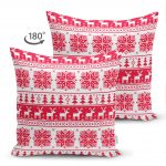 - Suet-K-3066-1 - Realhomes  Realhomes Çift Taraflı Özel Tasarımlı Dijital Baskılı Modern Süet Yastık Kırlent Kılıfı Realhomes