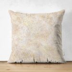 - Suet-K-3120 - Realhomes  Çift Taraflı Modern Pudra Renkli Dijital Baskılı Dekoratif Süet Yastık Kırlent Kılıfı Realhomes