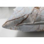 - Suet-K-3130-2 - Realhomes  Çift Taraflı Beyaz Mermer Desenli Dijital Baskılı Süet Yastık Kırlent Kılıfı Realhomes