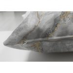 - Suet-K-3136-2 - Realhomes  Çift Taraflı Modern Mermer Desenli Dijital Baskılı Süet Yastık Kırlent Kılıfı Realhomes