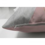 - Suet-K-3138-2 - Realhomes  Çift Taraflı Modern Üçgen Mermer Desenli 3D Dijital Baskılı Süet Yastık Kırlent Kılıfı Realhomes