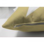 - Suet-K-314-2 - Realhomes  Çift Taraflı Modern Yıldız Desen Dijital Baskılı Dekoratif Süet Yastık Kırlent Kılıfı Realhomes