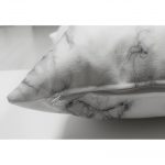 - Suet-K-3155-2 - Realhomes  Çift Taraflı Açık Mermer Zeminli Dijital Baskılı Süet Yastık Kırlent Kılıfı Realhomes