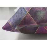 - Suet-K-3176-2 - Realhomes  Çift Taraflı Geometrik Pudra Renkler Modern Tasarımlı Dekoratif Süet Yastık Kırlent Kılıfı Realhomes