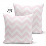 - Suet-K-323-1 - Realhomes  Çift Taraflı Home Sweet Home Dijital Baskılı Dekoratif Süet Yastık Kırlent Kılıfı Realhomes