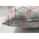 - Suet-K-3231-2 - Realhomes  Çift Taraflı Geometrik Desenli 3D Özel Tasarımlı Modern Süet Yastık Kırlent Kılıfı Realhomes