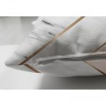 - Suet-K-3245-2 - Realhomes  Çift Taraflı Mermer Zeminli Geometrik Detaylı Modern Süet Yastık Kırlent Kılıfı Realhomes