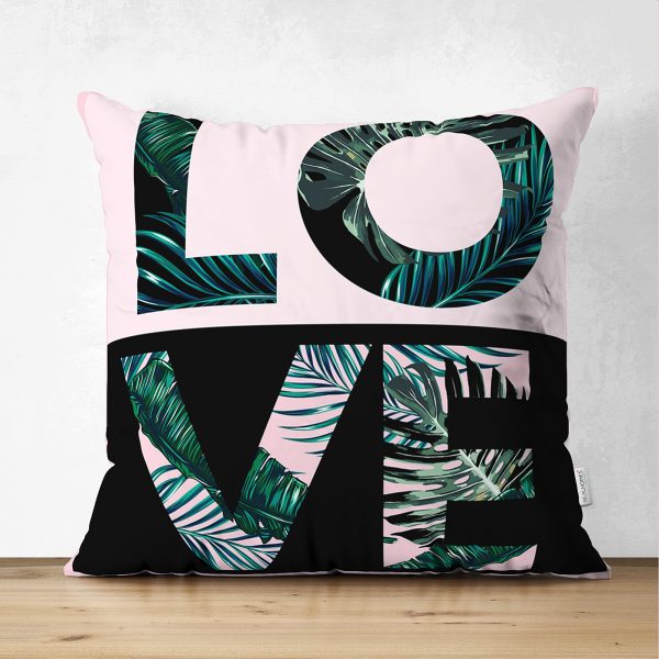 - Suet-K-3304 - Realhomes  Siyah Çizgili Popart Makeup Desenli Çift Taraflı Dekoratif Süet Yastık Kırlent Kılıfı Realhomes