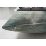 - Suet-K-336-2 - Realhomes  Çift Taraflı Kız Kulesi Dijital Baskılı Dekoratif Süet Yastık Kırlent Kılıfı Realhomes