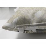 - Suet-K-341-2 - Realhomes Çift Taraflı Kuş Desenli Dijital Baskılı Dekoratif Süet Yastık Kırlent Kılıfı Realhomes