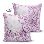 - Suet-K-3604-1 - Realhomes Realhomes Çift Taraflı Lila Şıklığı Dijital Baskılı Modern Süet Yastık Kırlent Kılıfı Realhomes