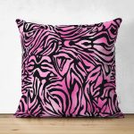 - Suet-K-3741 - Realhomes  Realhomes Çift Taraflı Özel Tasarım Dijital Baskılı Modern Süet Yastık Kırlent Kılıfı Realhomes