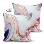 - Suet-K-3910-1 - Realhomes Realhomes Çift Taraflı Sulu Boya Desenli Özel Tasarım Dijital Baskılı Modern Süet Yastık Kılıfı Realhomes