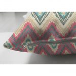 - Suet-K-401-2 - Realhomes  Çift Taraflı Modern Ebru Desen Dijital Baskılı Dekoratif Süet Yastık Kırlent Kılıfı Realhomes