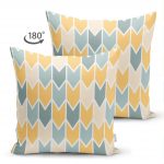 - Suet-K-406-1 - Realhomes  Realhomes Çift Taraflı Desenli Dijital Baskılı Dekoratif Süet Yastık Kırlent Kılıfı Realhomes