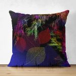 - Suet-K-4108 - Realhomes  Realhomes Çift Taraflı Özel Tasarım Dijital Baskılı Modern Süet Yastık Kırlent Kılıfı Realhomes