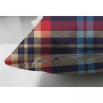 - Suet-K-4251-2 - Realhomes  Modern Tasarımlı Ekose Geometrik Dijital Baskılı Çift Taraflı Süet Yastık Kırlent Kılıfı Realhomes