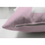 - Suet-K-4314p-2 - Realhomes  Çift Taraflı Pembe Zeminde Unicorn Desenli Çocuk Odası Süet Yastık Kırlent Kılıfı Realhomes