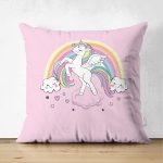 - Suet-K-4326 - Realhomes Realhomes Çift Taraflı Özel Tasarımlı Dijital Baskılı Çocuk Odası Süet Yastık Kırlent Kılıfı Realhomes