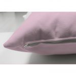 - Suet-K-4332p-2 - Realhomes Çift Taraflı Pembe Zeminli Magic Unicorn Tasarımlı Çocuk Odası Süet Yastık Kırlent Kılıfı Realhomes