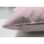 - Suet-K-4342-2 - Realhomes  Çift Taraflı Pembe Zeminde Baby Shower Tasarımlı Çocuk Odası Süet Yastık Kırlent Kılıfı Realhomes