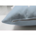 Çift Taraflı Mavi Zeminde Yalnız Bulut Çocuk Odası Süet Yastık Kırlent Kılıfı Realhomes