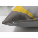 - Suet-K-4377g-2 - Realhomes Çift Taraflı I Can Fly Leylek Motifli Bebek Odası Süet Yastık Kırlent Kılıfı Realhomes