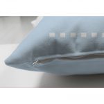 - Suet-K-4378m-2 - Realhomes Çift Taraflı Mavi Zeminde Baykuş Özel Tasarımlı Bebek Odası Süet Yastık Kırlent Kılıfı Realhomes