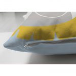 - Suet-K-4381m-2 - Realhomes Çift Taraflı Mavi Zeminde Hungry Aslan Motifli Dijital Baskılı Bebek Odası Süet Yastık Kılıfı Realhomes