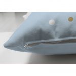 Çift Taraflı Renkli Puanlı Kedicik Desenli Bebek Odası Süet Yastık Kırlent Kılıfı Realhomes