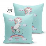 - Suet-K-4389-1 - Realhomes Realhomes Çift Taraflı Özel Tasarımlı Dijital Baskılı Çocuk Odası Süet Yastık Kırlent Kılıfı Realhomes