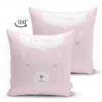 - Suet-K-4405-1 - Realhomes  Realhomes Çift Taraflı Özel Tasarımlı Dijital Baskılı Çocuk Odası Süet Yastık Kırlent Kılıfı Realhomes