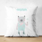 - Suet-K-4408 - Realhomes  Realhomes Çift Taraflı Özel Tasarımlı Dijital Baskılı Çocuk Odası Süet Yastık Kırlent Kılıfı Realhomes