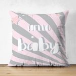 - Suet-K-4441 - Realhomes Realhomes Çift Taraflı Özel Tasarımlı Dijital Baskılı Çocuk Odası Süet Yastık Kırlent Kılıfı Realhomes