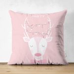 - Suet-K-4508 - Realhomes Realhomes Çift Taraflı Özel Tasarımlı Dijital Baskılı Çocuk Odası Süet Yastık Kırlent Kılıfı Realhomes