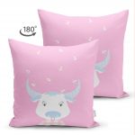 - Suet-K-4516p-1 - Realhomes  Realhomes Çift Taraflı Özel Tasarımlı Dijital Baskılı Çocuk Odası Süet Yastık Kırlent Kılıfı Realhomes