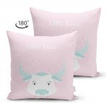 - Suet-K-4518-1 - Realhomes Realhomes Çift Taraflı Özel Tasarımlı Dijital Baskılı Çocuk Odası Süet Yastık Kırlent Kılıfı Realhomes