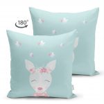 - Suet-K-4520-1 - Realhomes  Realhomes Çift Taraflı Özel Tasarımlı Dijital Baskılı Çocuk Odası Süet Yastık Kırlent Kılıfı Realhomes