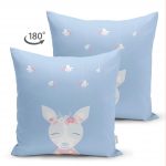 - Suet-K-4520m-1 - Realhomes Realhomes Çift Taraflı Özel Tasarımlı Dijital Baskılı Çocuk Odası Süet Yastık Kırlent Kılıfı Realhomes
