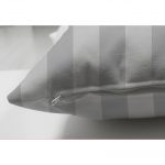 - Suet-K-4528g-2 - Realhomes Çift Taraflı Gri Çizgili Fil Motifli Bebek Odası Süet Yastık Kırlent Kılıfı Realhomes