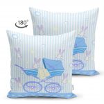 - Suet-K-4545-1 - Realhomes  Realhomes Çift Taraflı Özel Tasarımlı Dijital Baskılı Çocuk Odası Süet Yastık Kırlent Kılıfı Realhomes